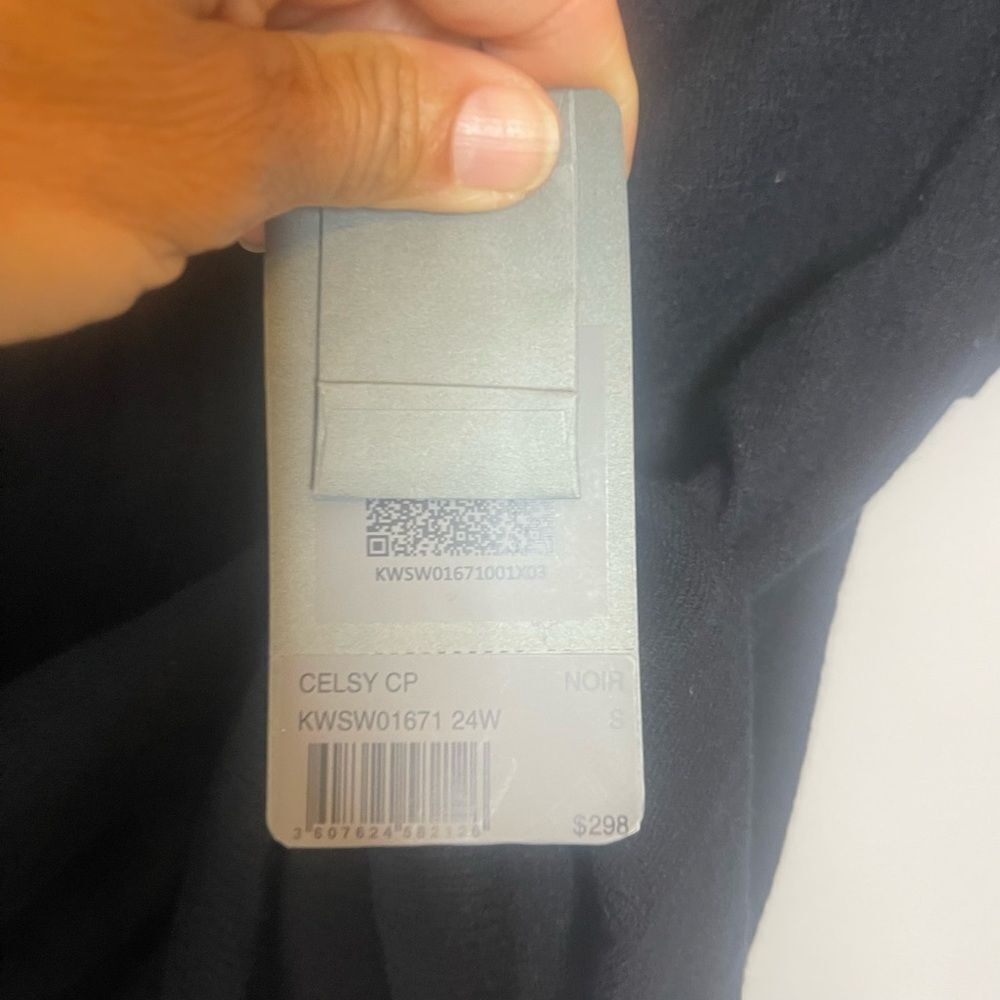 $298 Zadig&Voltaire Celsy cashmere top NEW XS - Picture 10 of 13